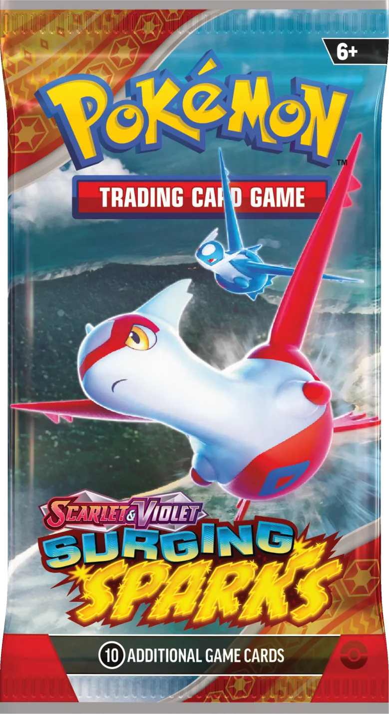 Pokemon Scarlet & Violet Surging Sparks Booster Pack | Latias