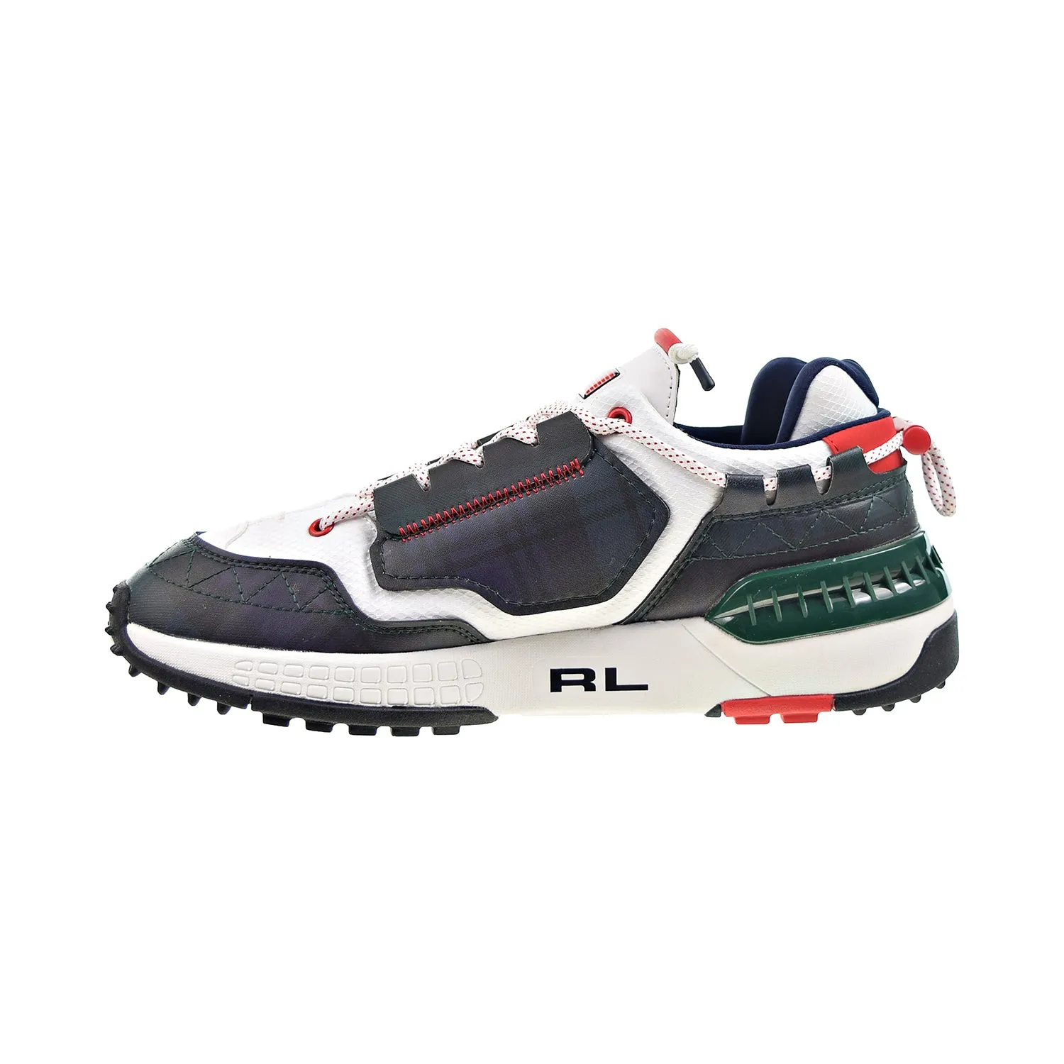 Polo Ralph Lauren PS200 SK LTL Men's Shoes Blackwatch-Tartan-Multi