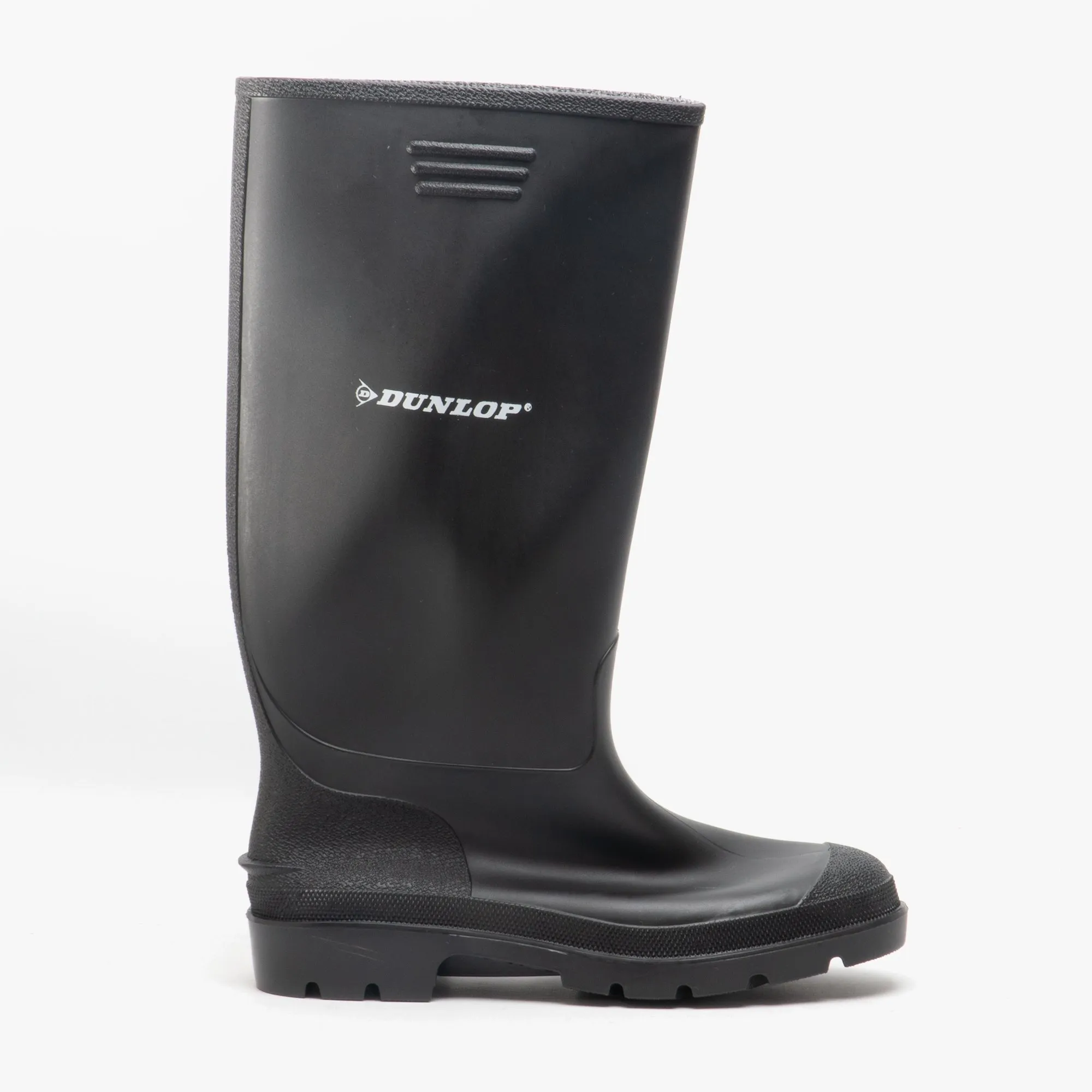 PRICEMASTOR Mens Non-Safety Wellington Boots Black