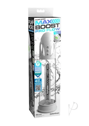 Pump Worx Max Boost Pro Flow White