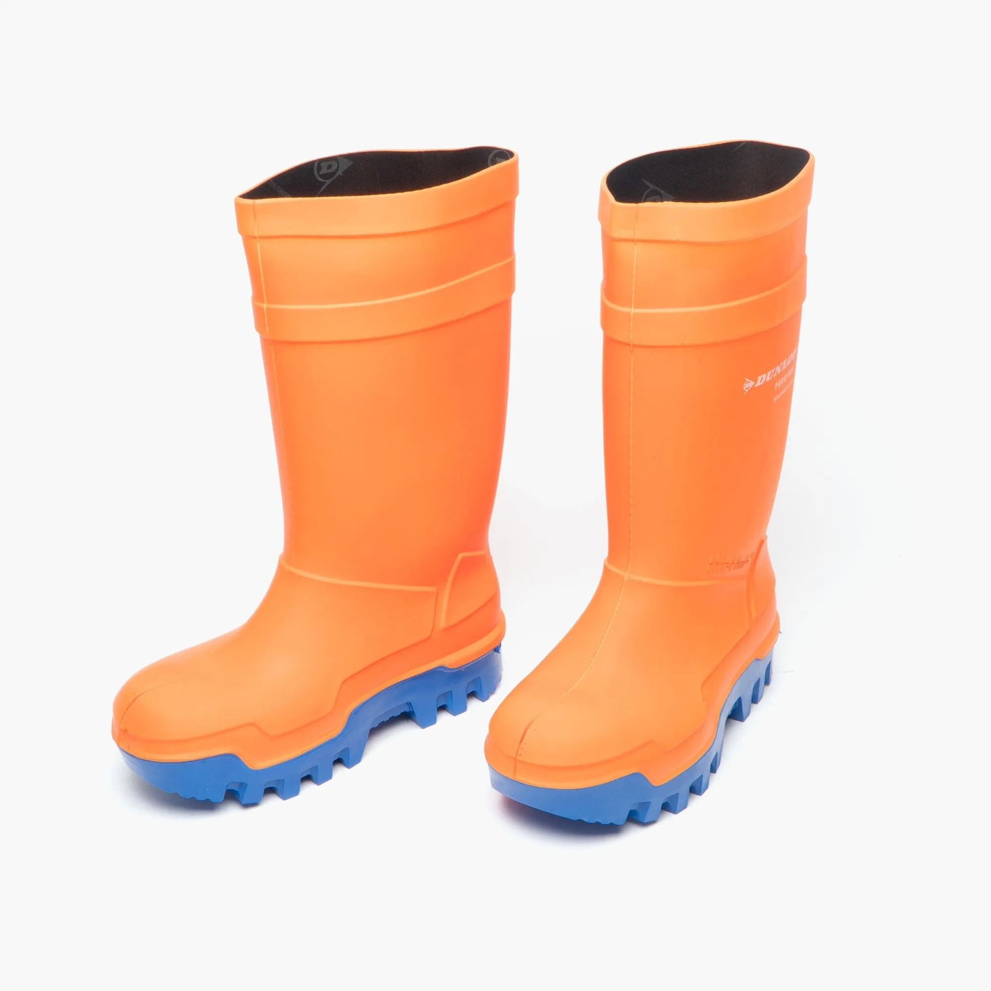 PUROFORT Mens Safety Wellington Boots Orange