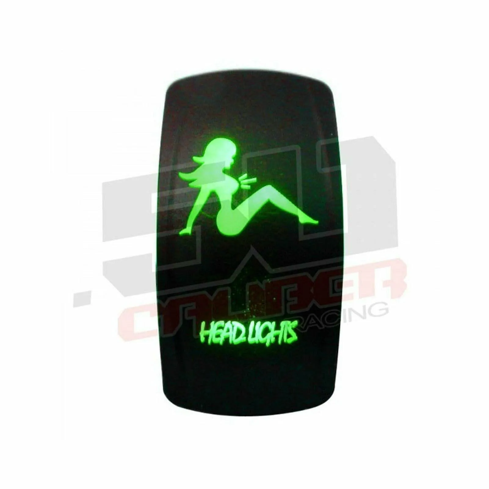 "Head Lights" Waterproof Rocker Switch