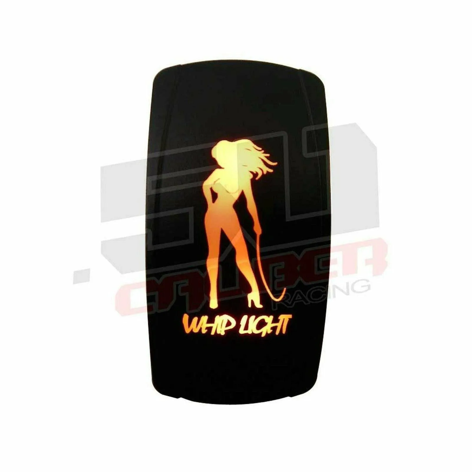 "Whip Light" Waterproof Rocker Switch