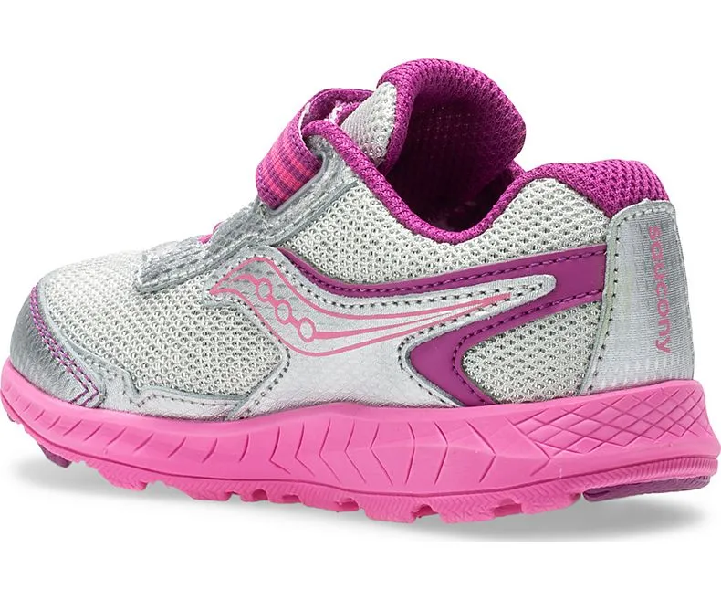 Ride 10 Jr. Sneaker - Silver/Pink