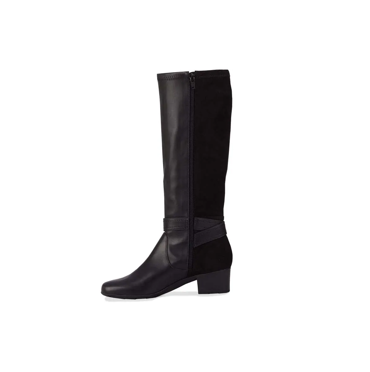 Ros Hommerson Max Wide Shaft Women's Zip Up Boot In Black