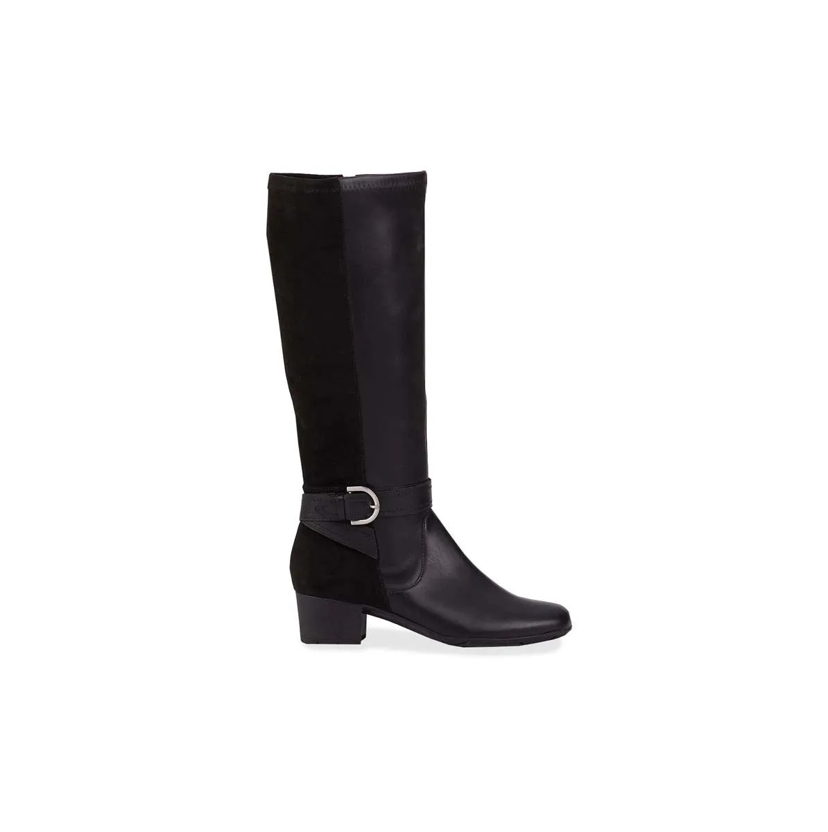 Ros Hommerson Max Wide Shaft Women's Zip Up Boot In Black