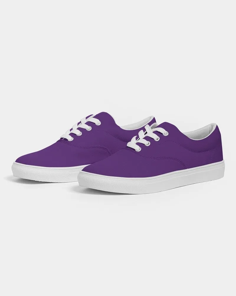 Shaded Violet Canvas Sneakers | Men's | C75M100Y0K30