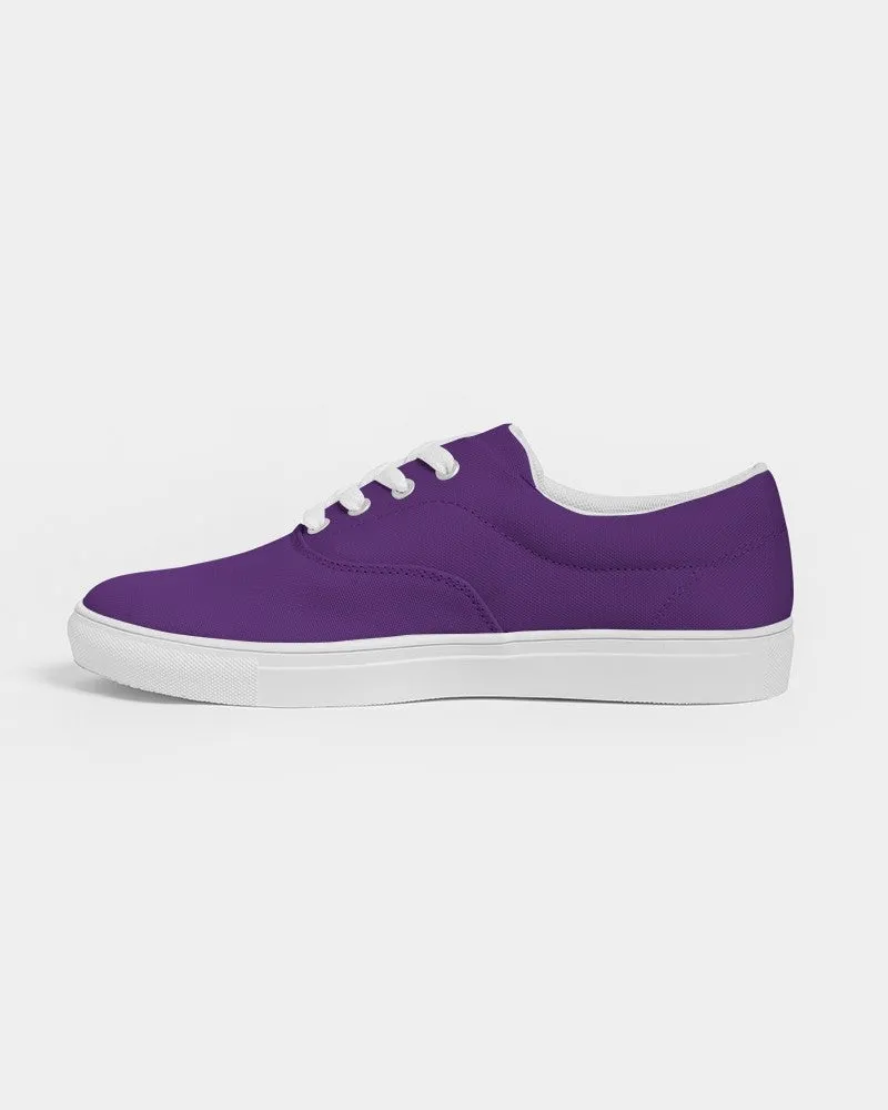 Shaded Violet Canvas Sneakers | Men's | C75M100Y0K30