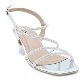 Silver Fancy Sandal 066617