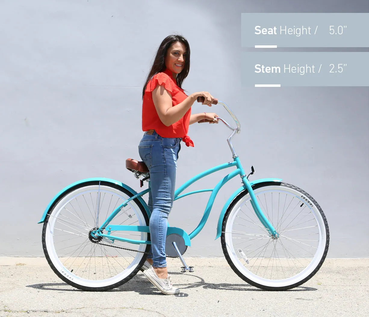 sixthreezero Classic Edition 3 Speed Women's Beach Cruiser Bike