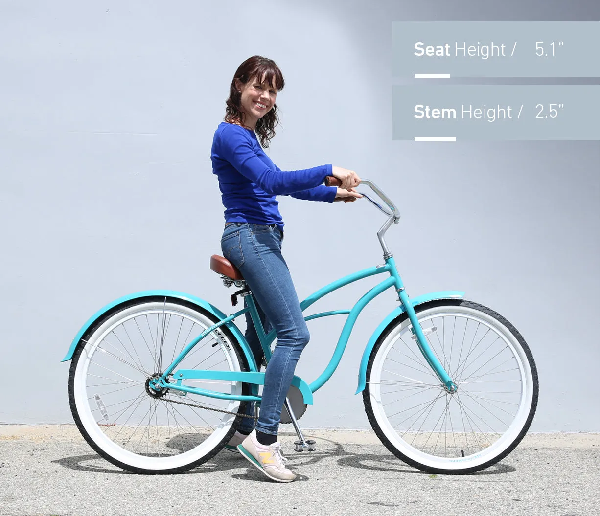 sixthreezero Classic Edition 3 Speed Women's Beach Cruiser Bike