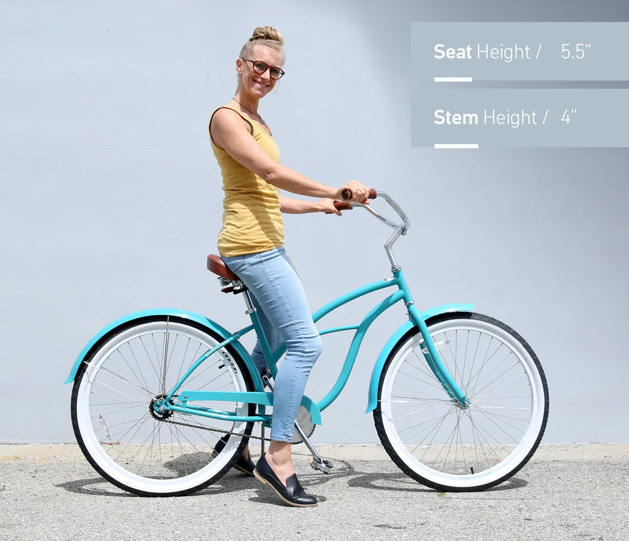 sixthreezero Classic Edition 3 Speed Women's Beach Cruiser Bike