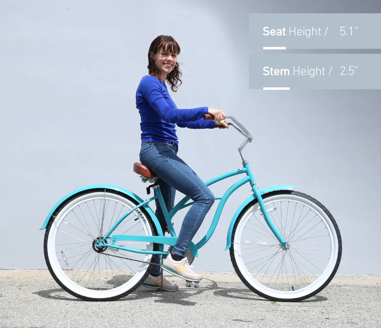 sixthreezero Classic Edition 3 Speed Women's Beach Cruiser Bike