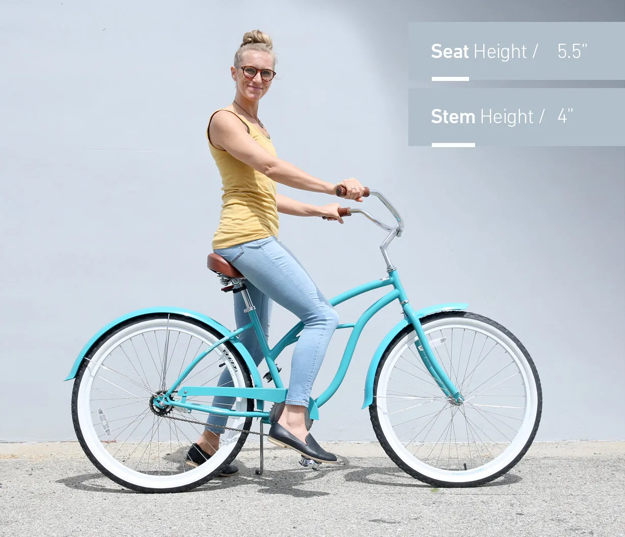 sixthreezero Classic Edition 3 Speed Women's Beach Cruiser Bike