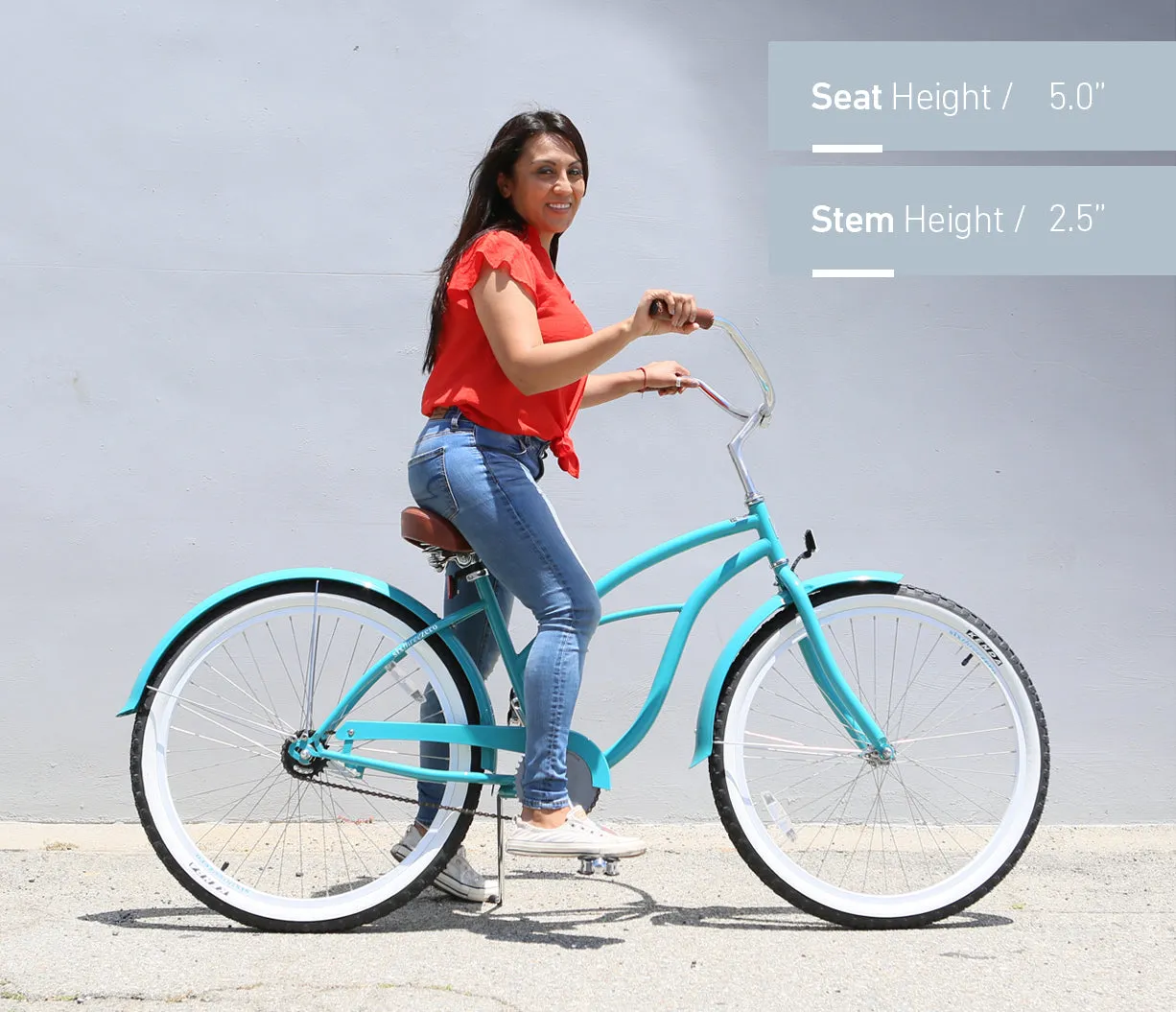 sixthreezero Classic Edition 3 Speed Women's Beach Cruiser Bike