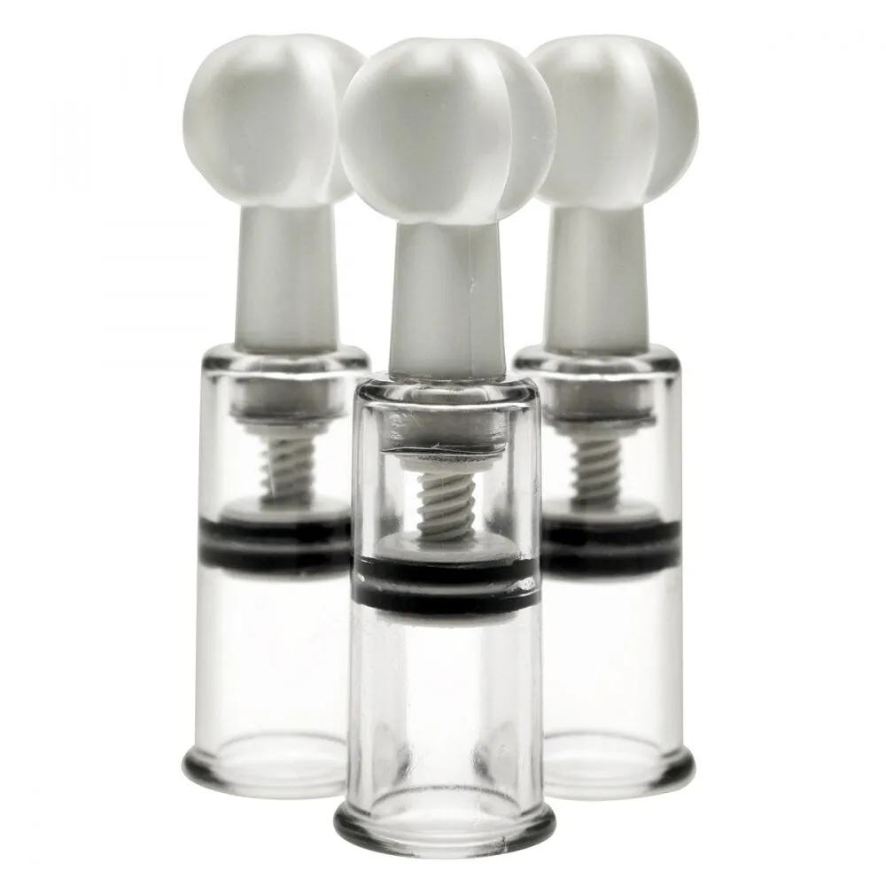 Size Matters Max Twist Clit And Nipple Triple Sucker Set