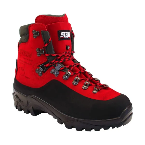 Stein Phantom Chainsaw Boots Red