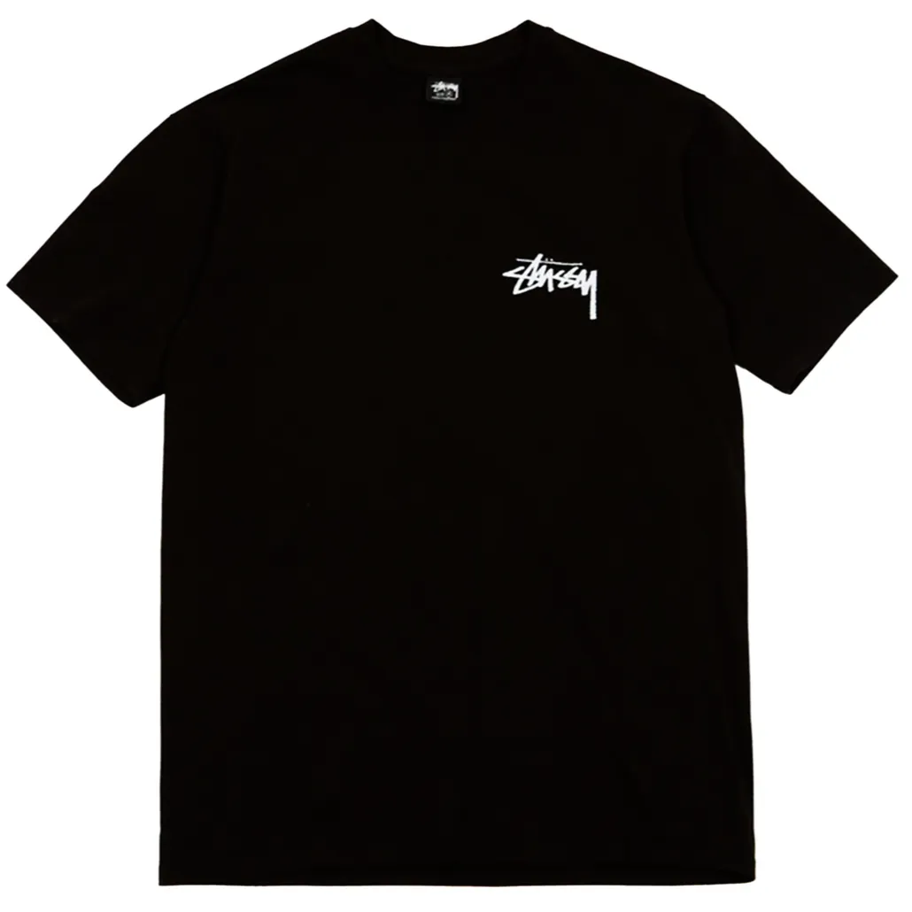 Stussy Club Crown Pigment Dyed Tee Black