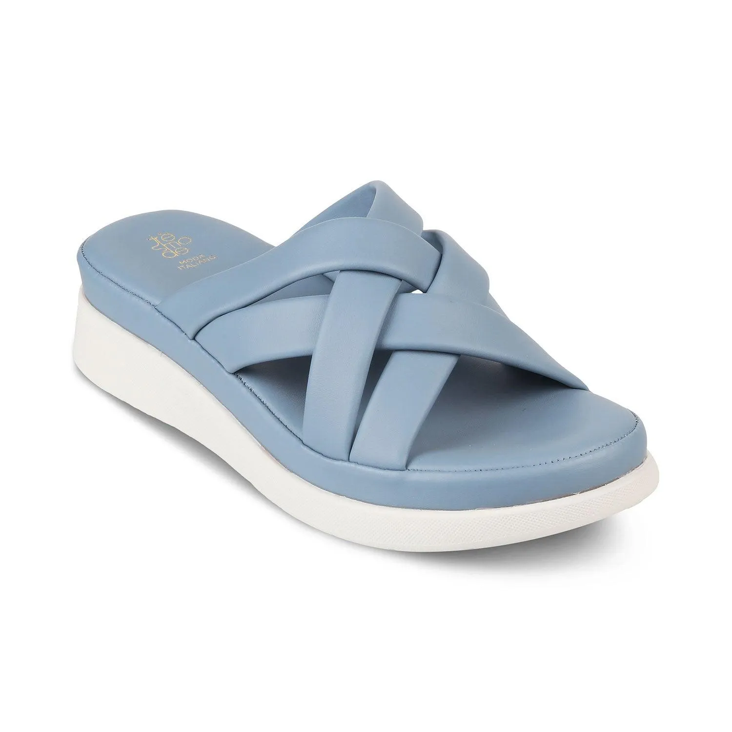 The Breeze Blue Women's Casual Wedge Heel Sandals Tresmode