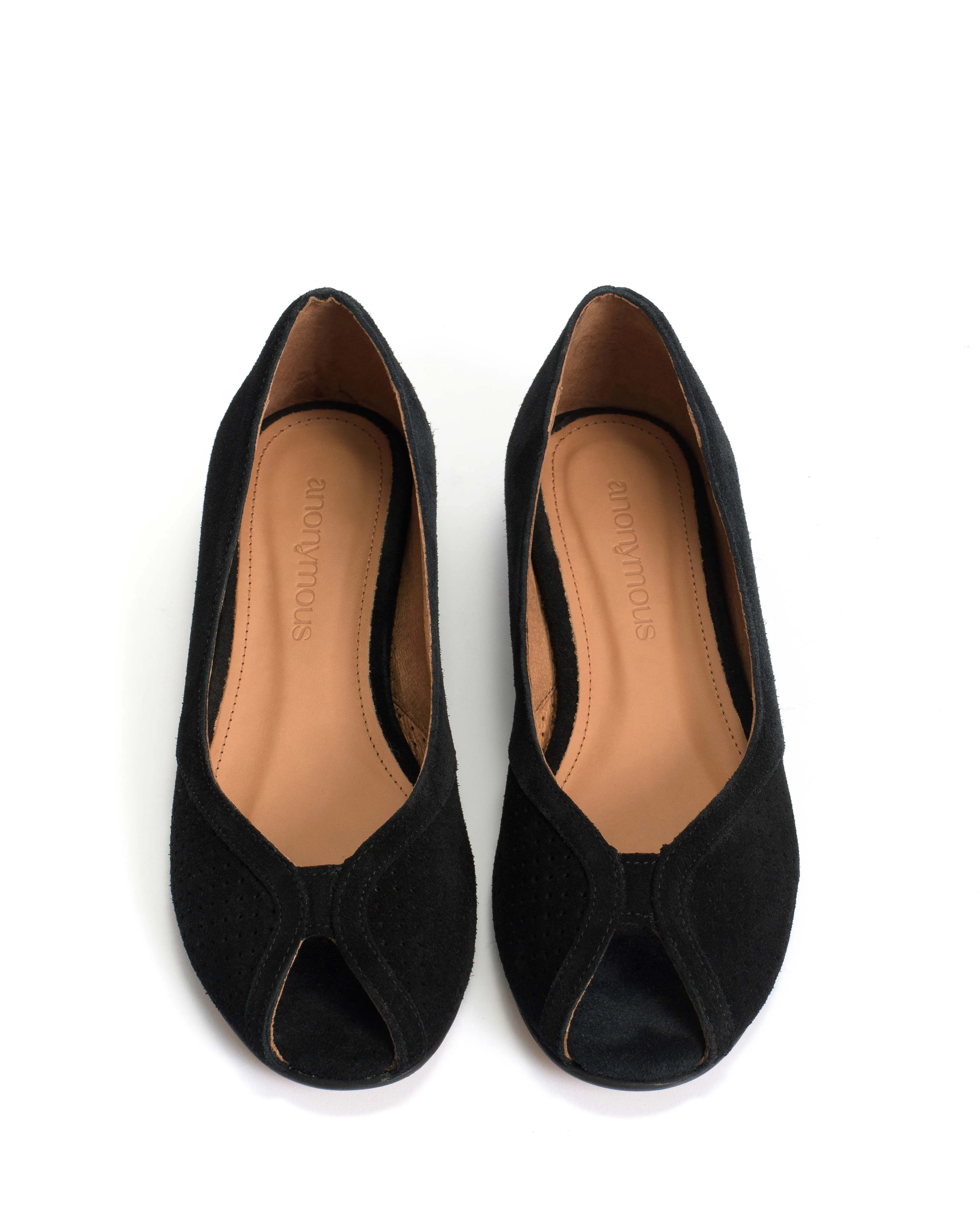 Tiffy Calf suede Black