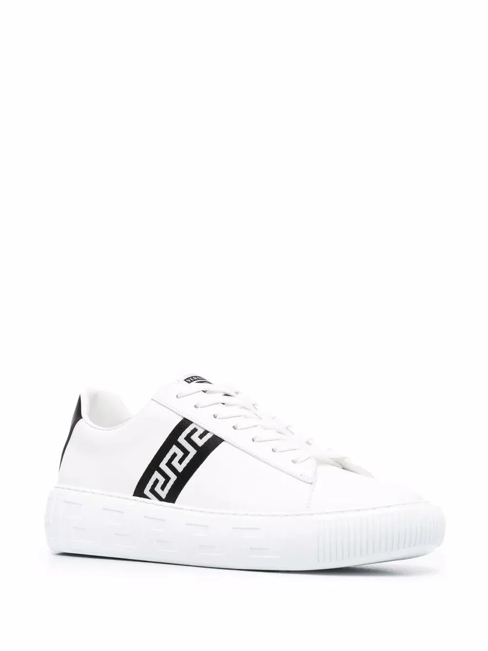 Versace Sneaker Vitello Nastro Greca