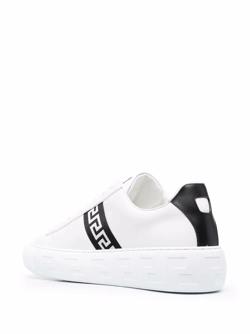 Versace Sneaker Vitello Nastro Greca