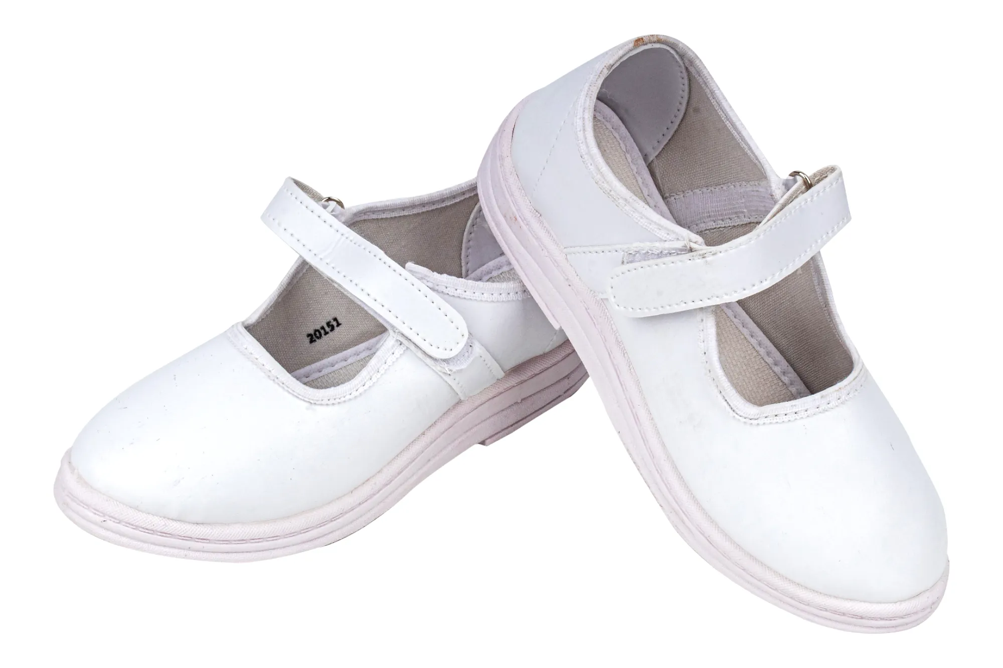 White School Shoes Girls 99741 (11 to 13 Yrs)