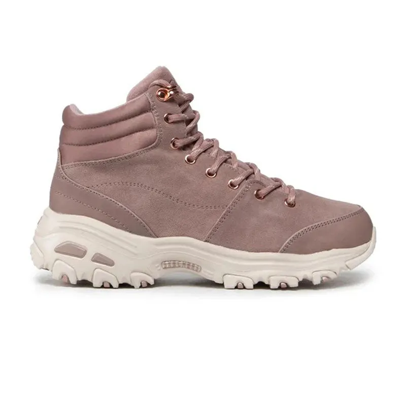 Women's Wide Fit Skechers 167264 D'lites Boots