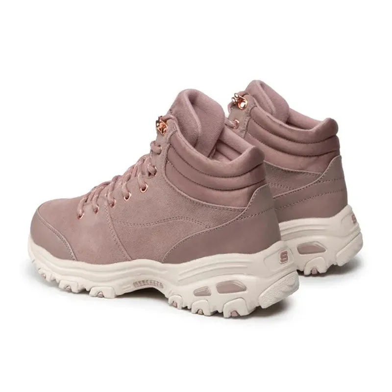 Women's Wide Fit Skechers 167264 D'lites Boots