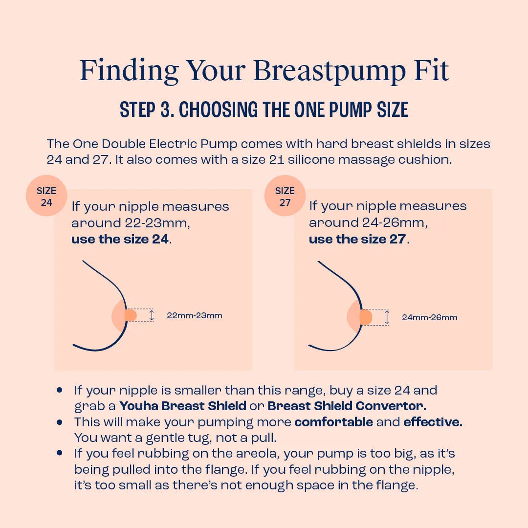 Youha - The ONE Double Electric Breast Pump - Starter Pack